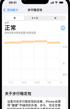 新兴镇iPhone手机维修如何在iPhone开启'步行稳定性通知'