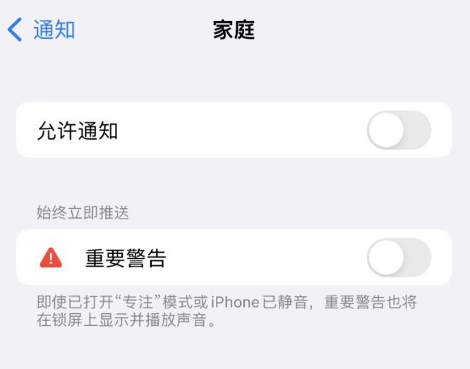 新兴镇苹果14维修分享iPhone14系列机型弹出“家庭”警告后卡死如何解决 