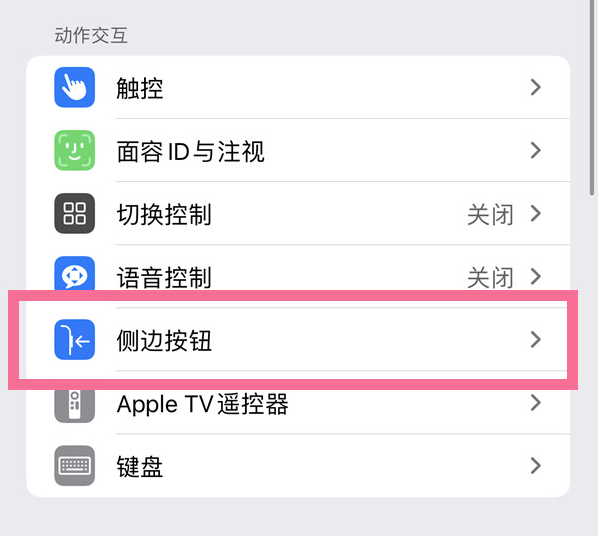 新兴镇苹果14维修店分享iPhone14 Plus侧键双击下载功能关闭方法 