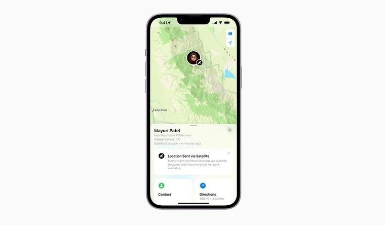 新兴镇苹果14维修分享iPhone14系列中 FindMy功能通过卫星分享位置方法教程 