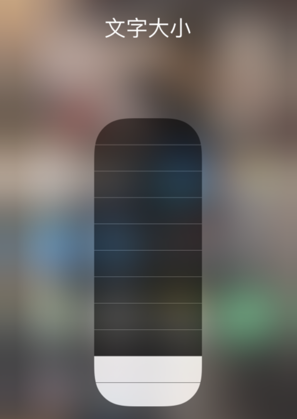 新兴镇苹果手机维修分享小技巧：在 iPhone 控制中心快速调节字体大小 